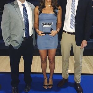 Blue Necessary Clothing Dress